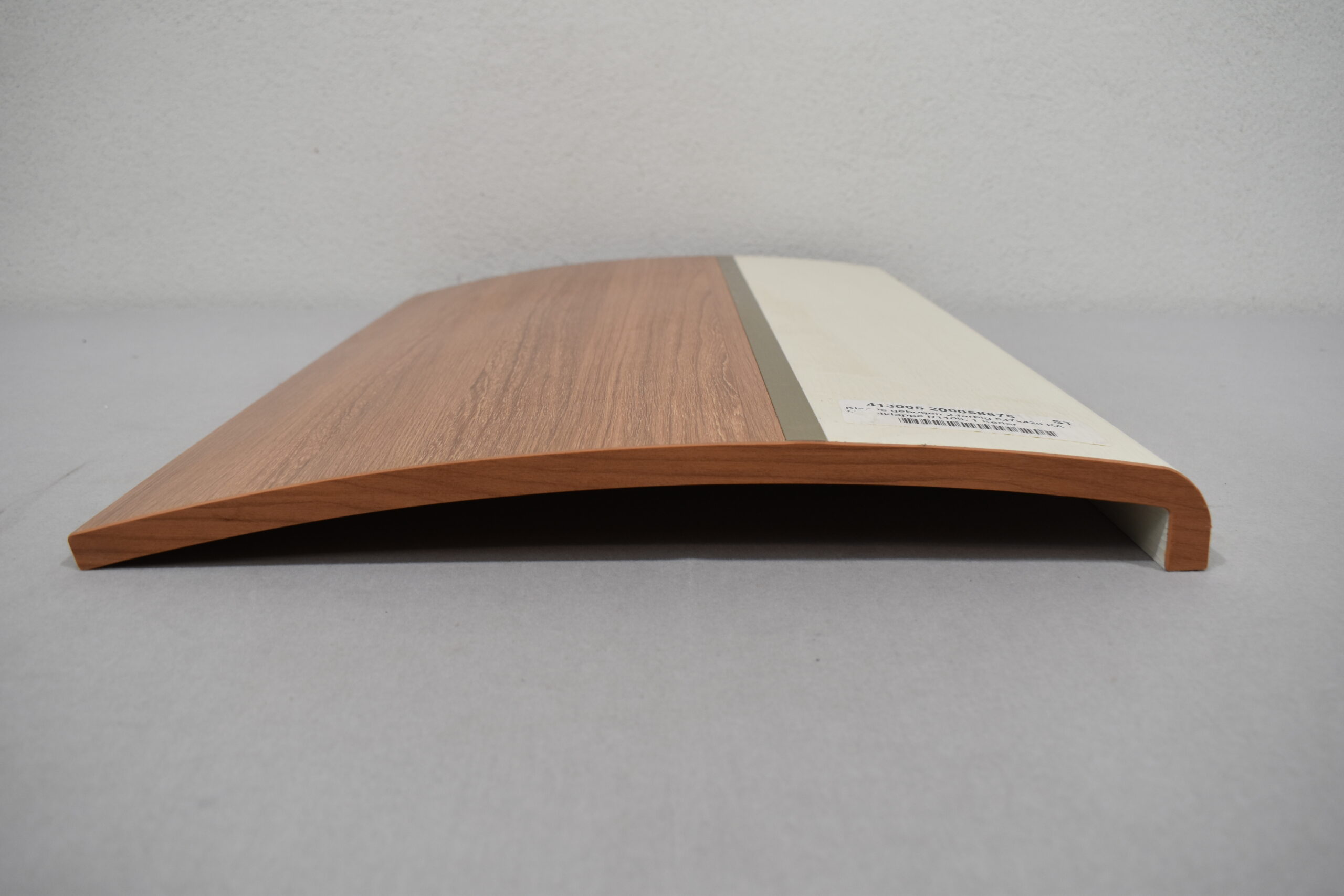 Möbelklappe gebogen; braun-weiß; 420x603mm – Bild 5