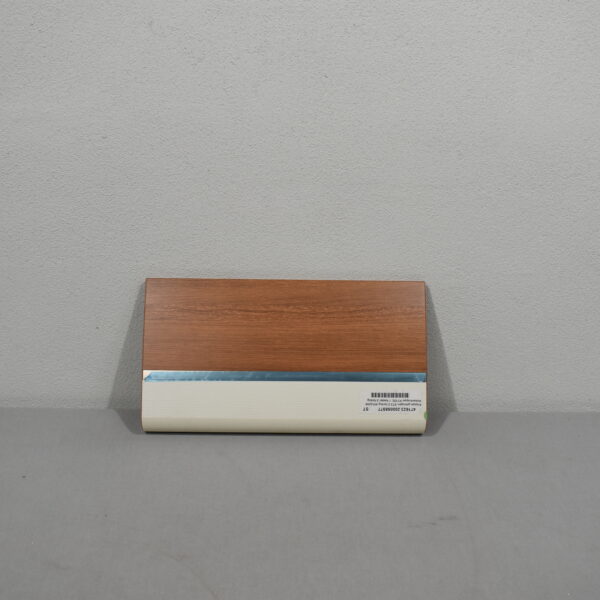 Möbelklappe gebogen; braun-weiß; 244x451mm