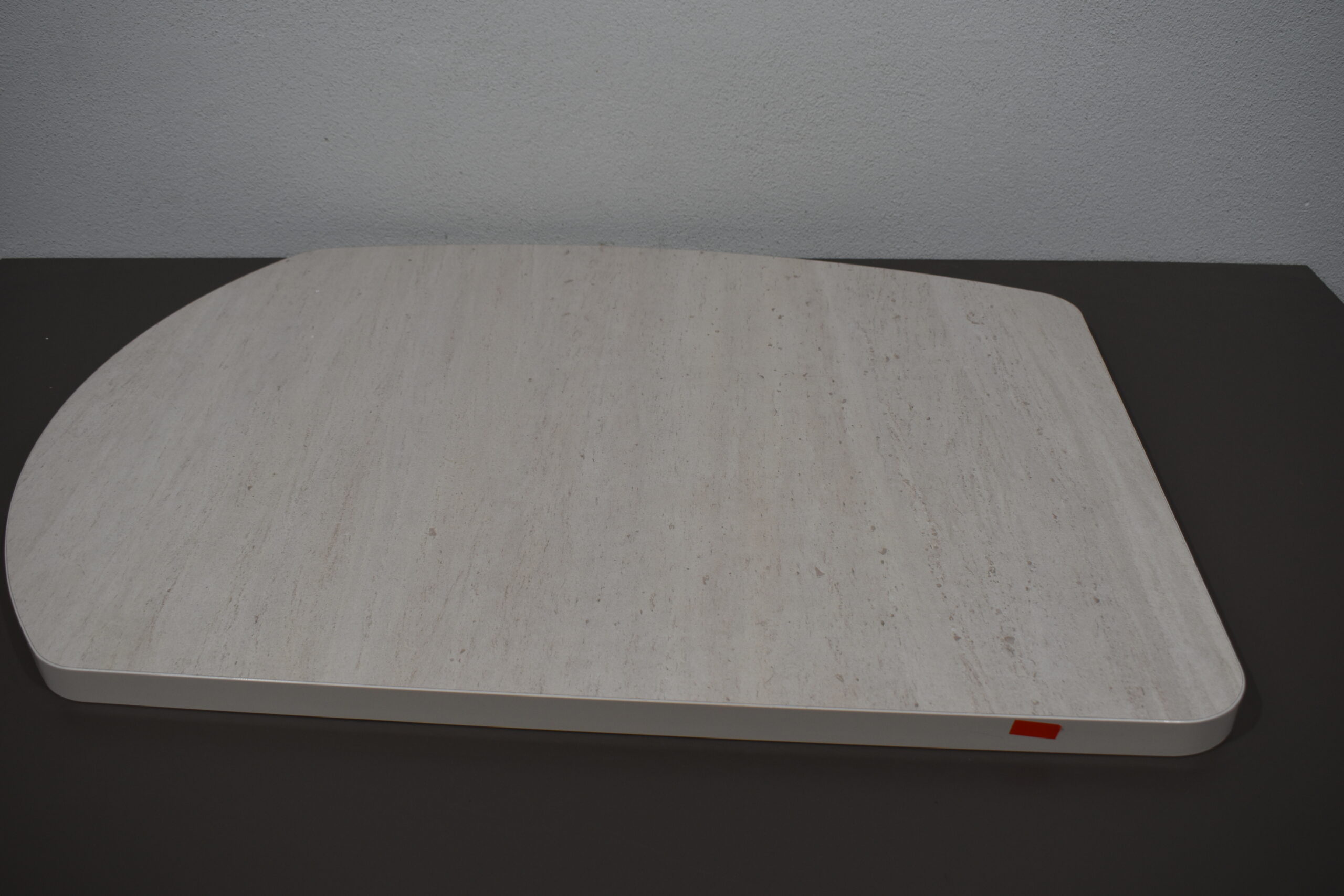 Tischplatte 30x715x915mm; beige/weiß – Bild 9