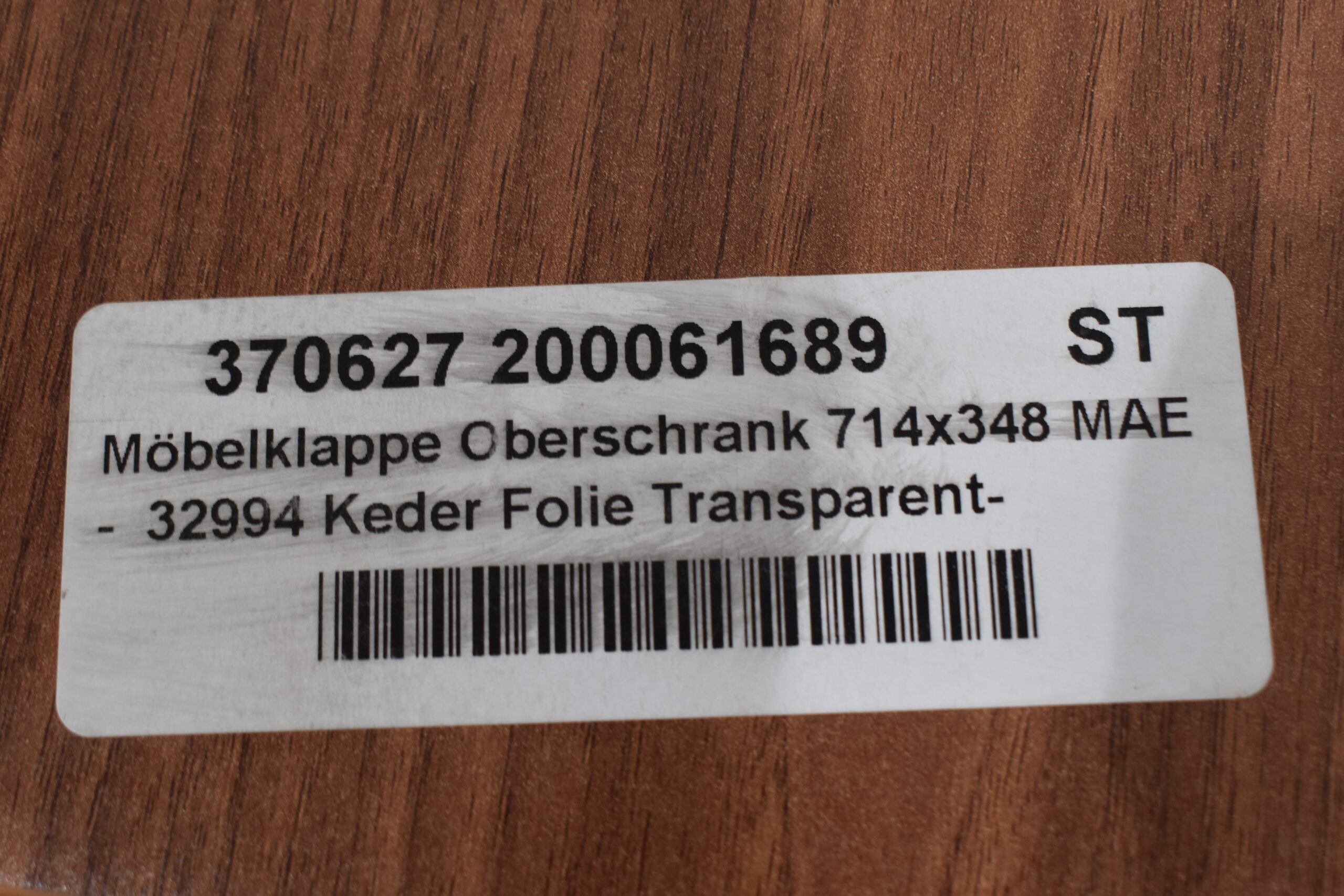 Möbelklappe Oberschrank; 714x348mm – Bild 6