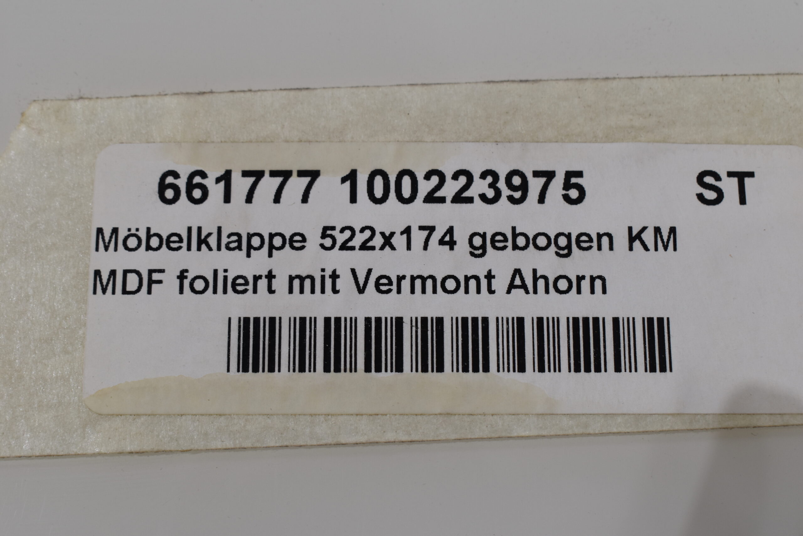 Möbelklappe gebogen; 522x174mm – Bild 6