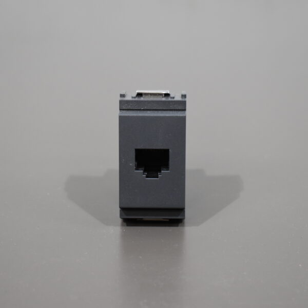 Alternative view of Vimar - Serie idea; Steckbuchse Telefon; grau
