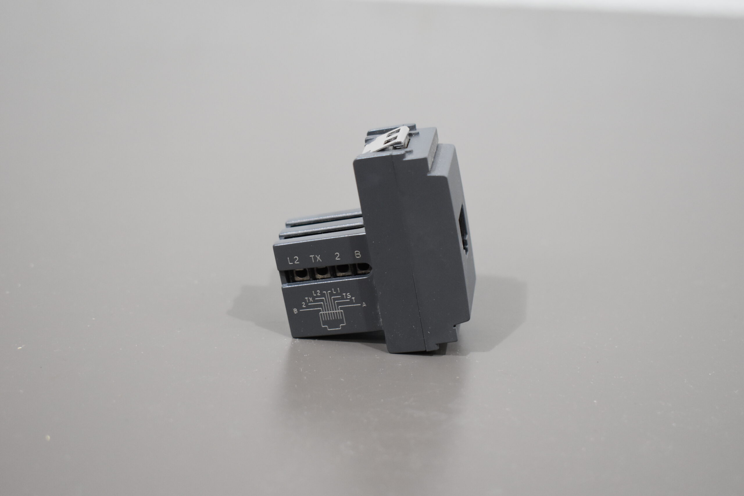 Vimar - Serie idea; Steckbuchse Telefon; grau – Bild 3