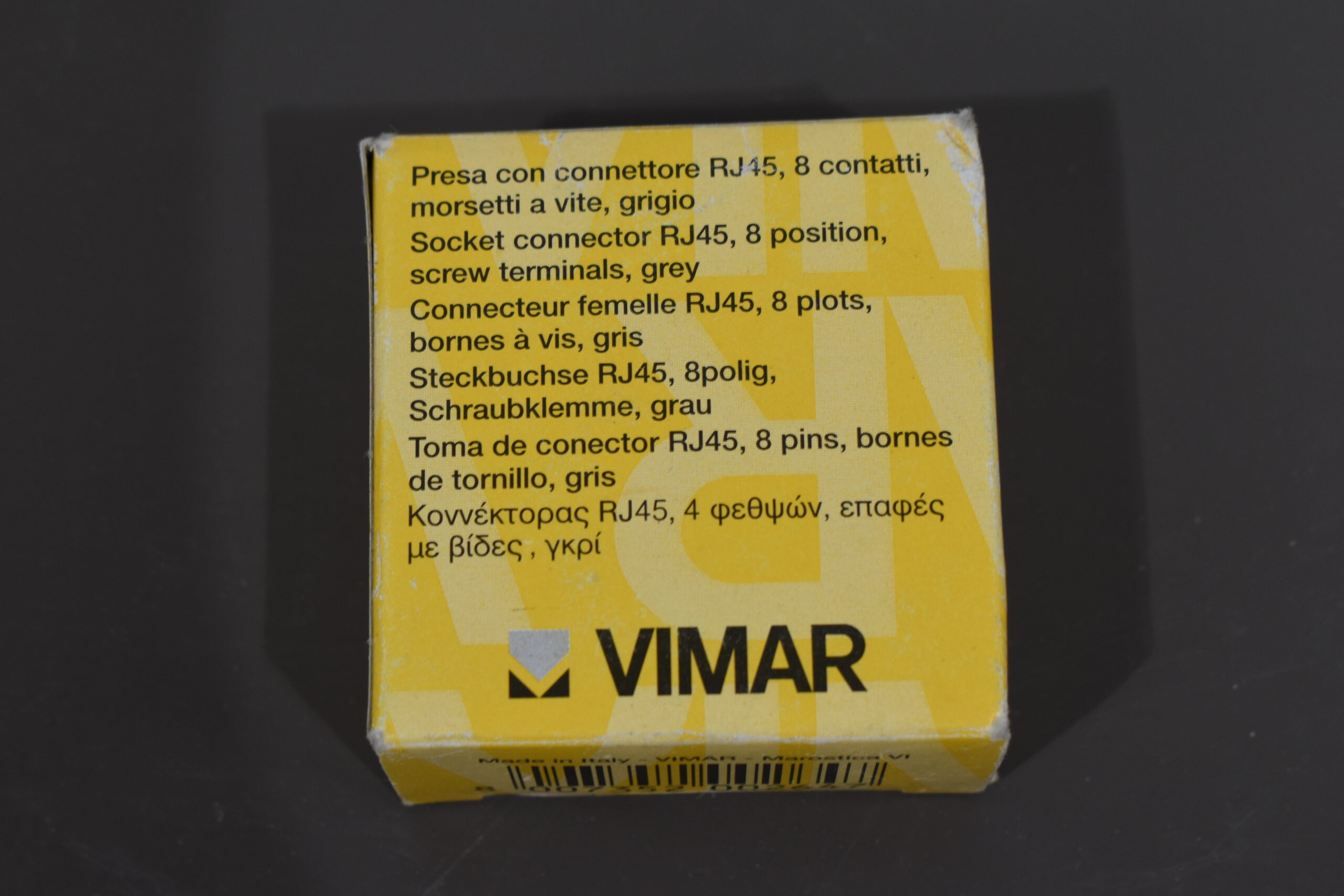 Vimar - Serie idea; Steckbuchse Telefon; grau – Bild 10