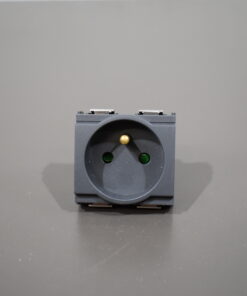 Alternative view of Vimar - Serie idea; Sicury-Steckdose 16212; grau