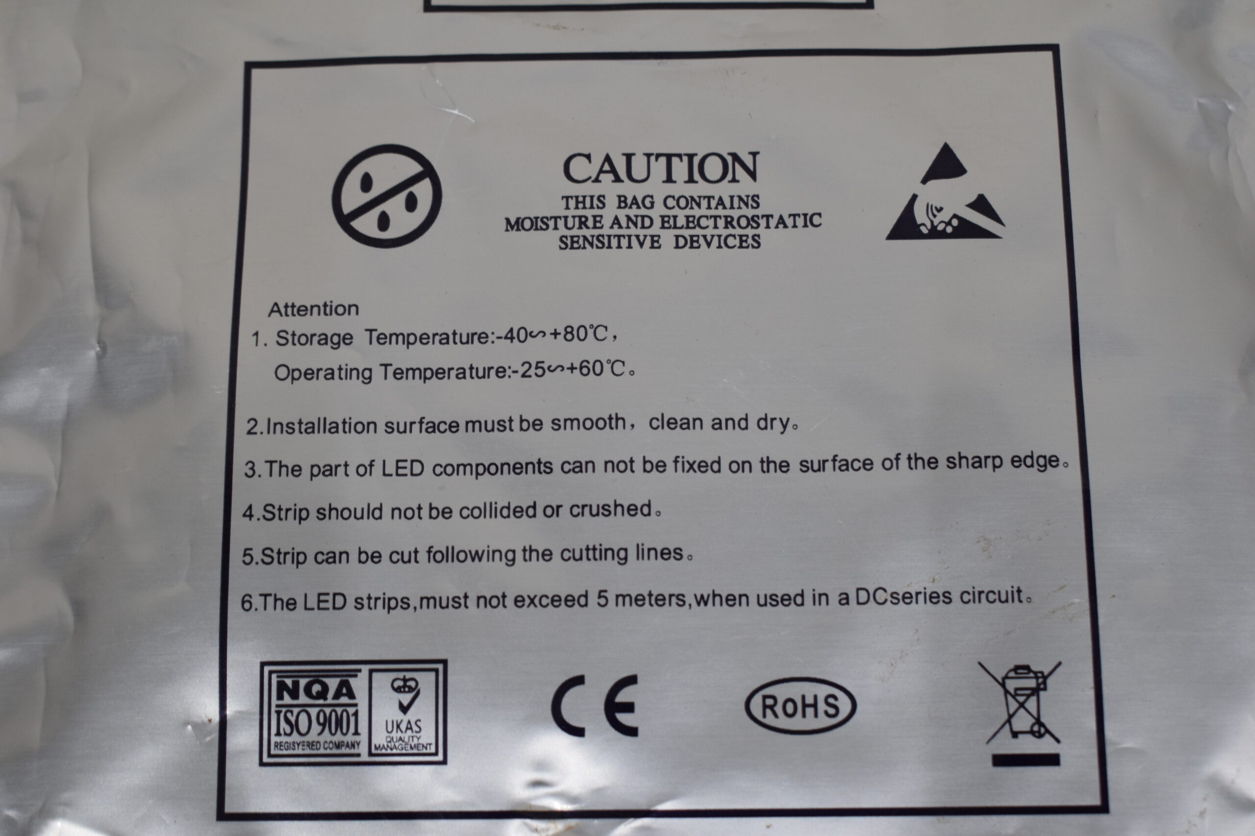 Rohs LED Streifen SMD 2835; 72 LEDs/M – Bild 4