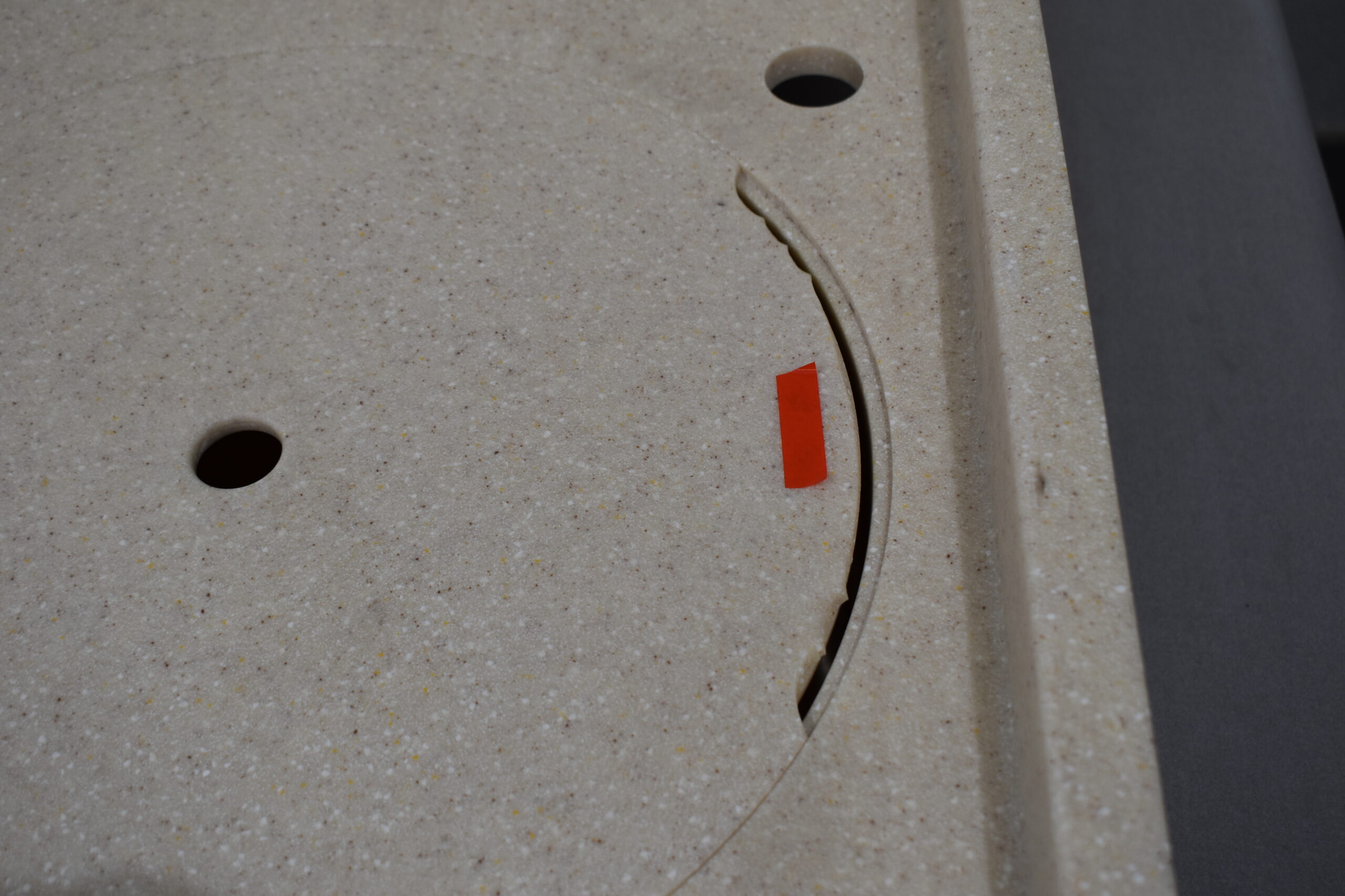 Niesmann und Bischoff Küchenplatte mit Spülbecken – Bild 8