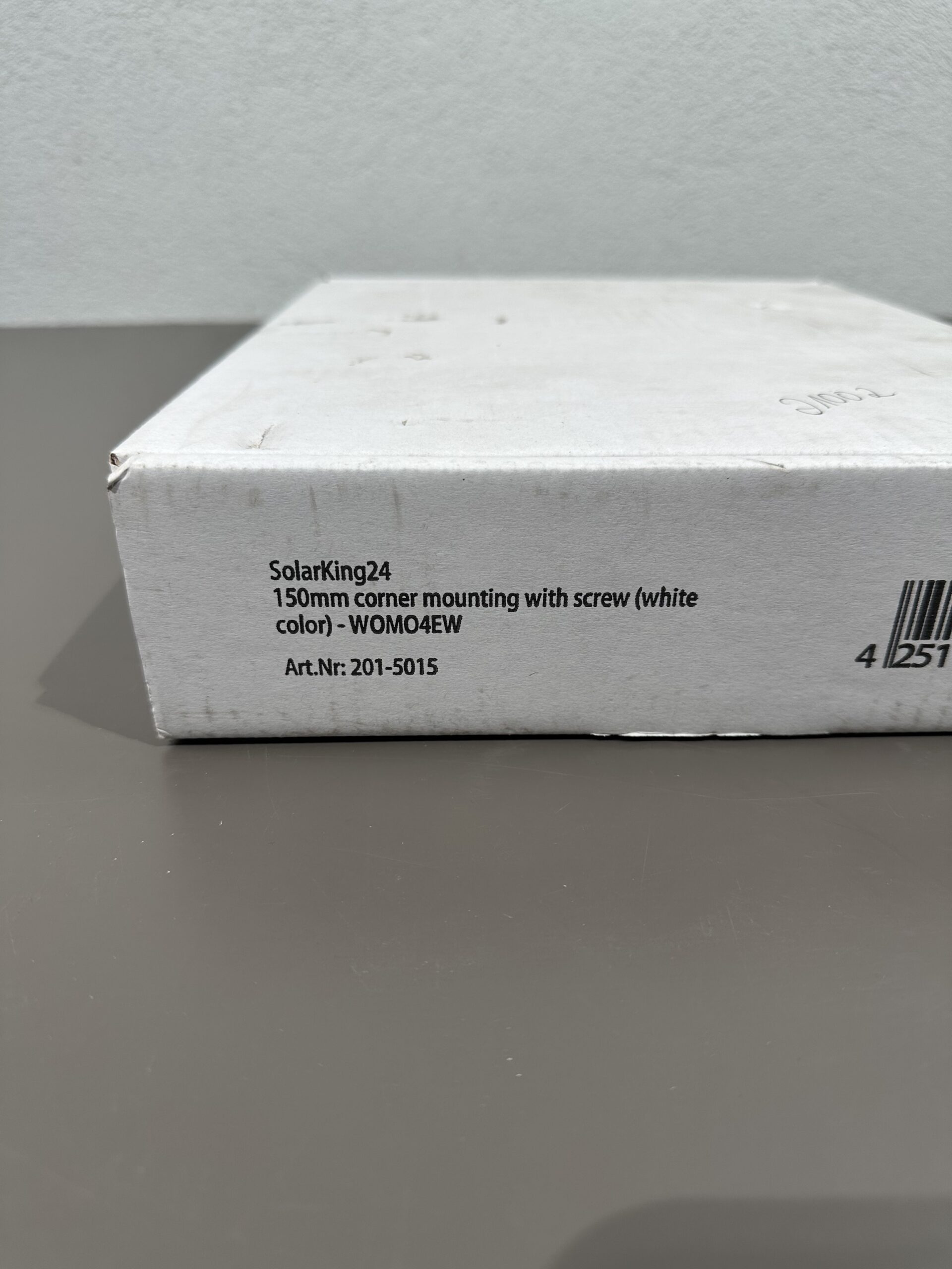 Solarmodul Halteecken ABS Kunststoff weiß Wohnmobil – Bild 2