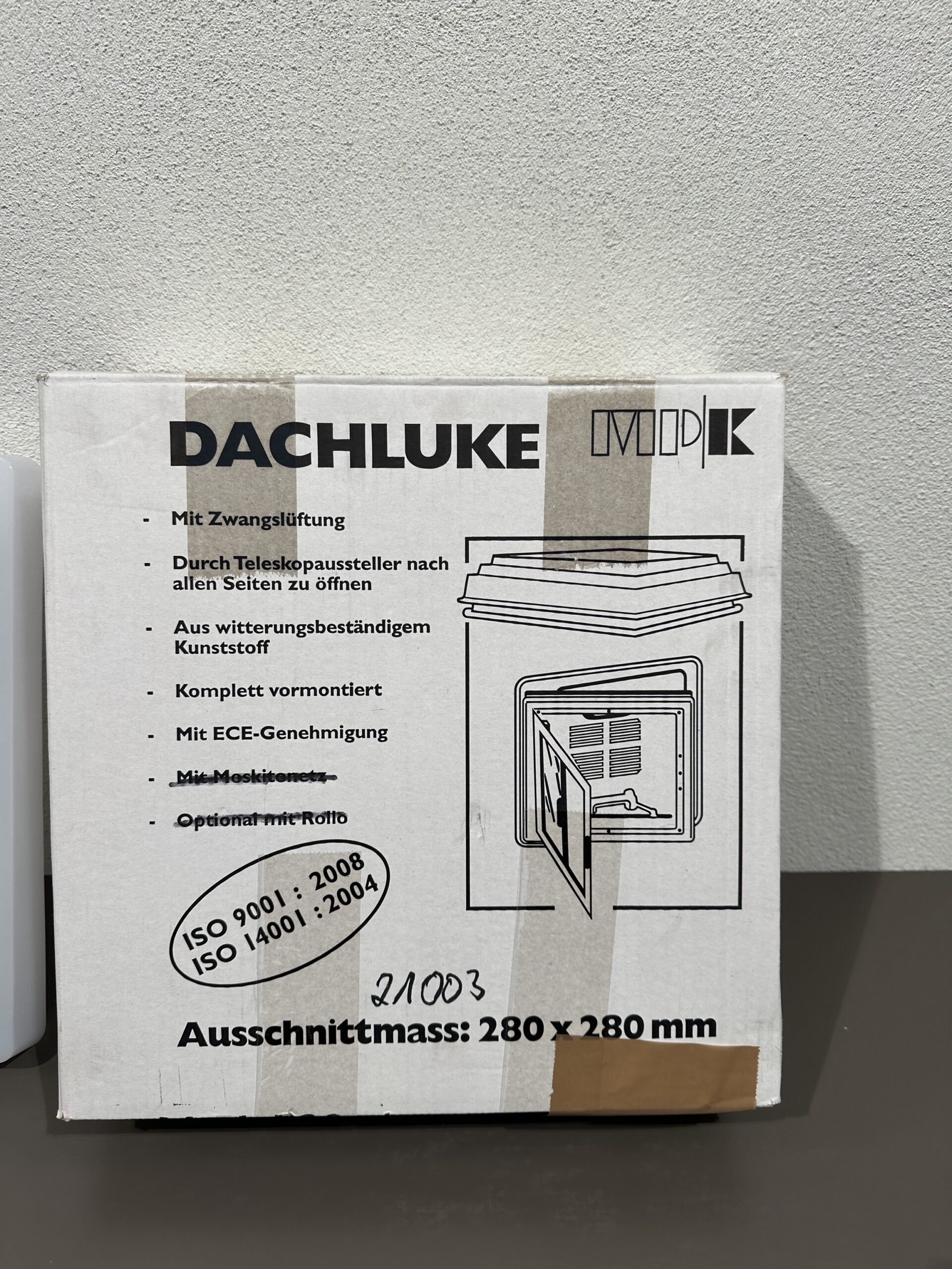MPK Dachluke 28x28cm – Bild 2