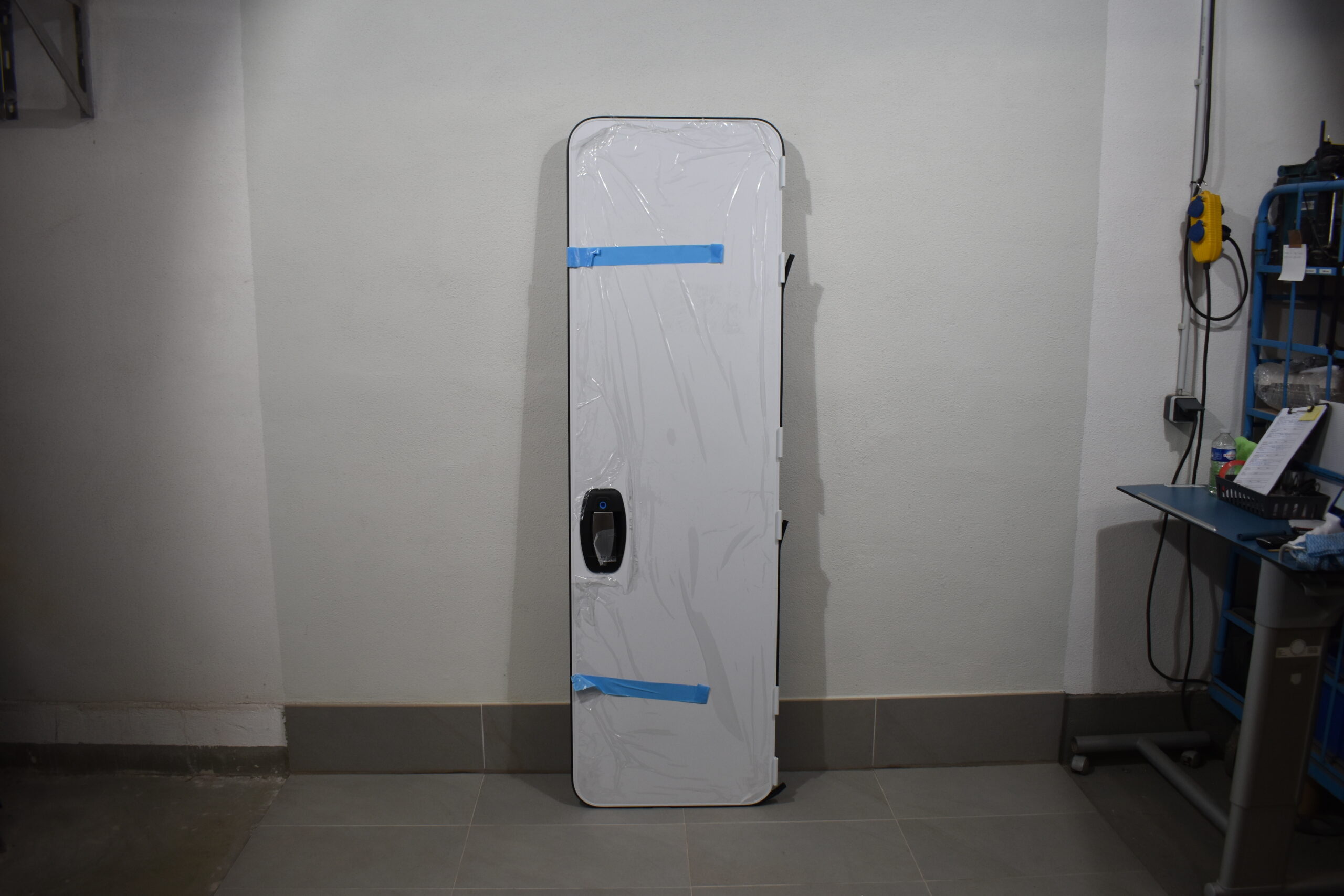 Aufbautür ohne Rahmen; 1935x590mm; weiß