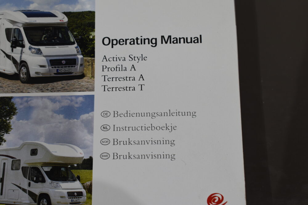 Eura Mobil Betriebsanleitung / Handbuch Activa Style – Bild 3