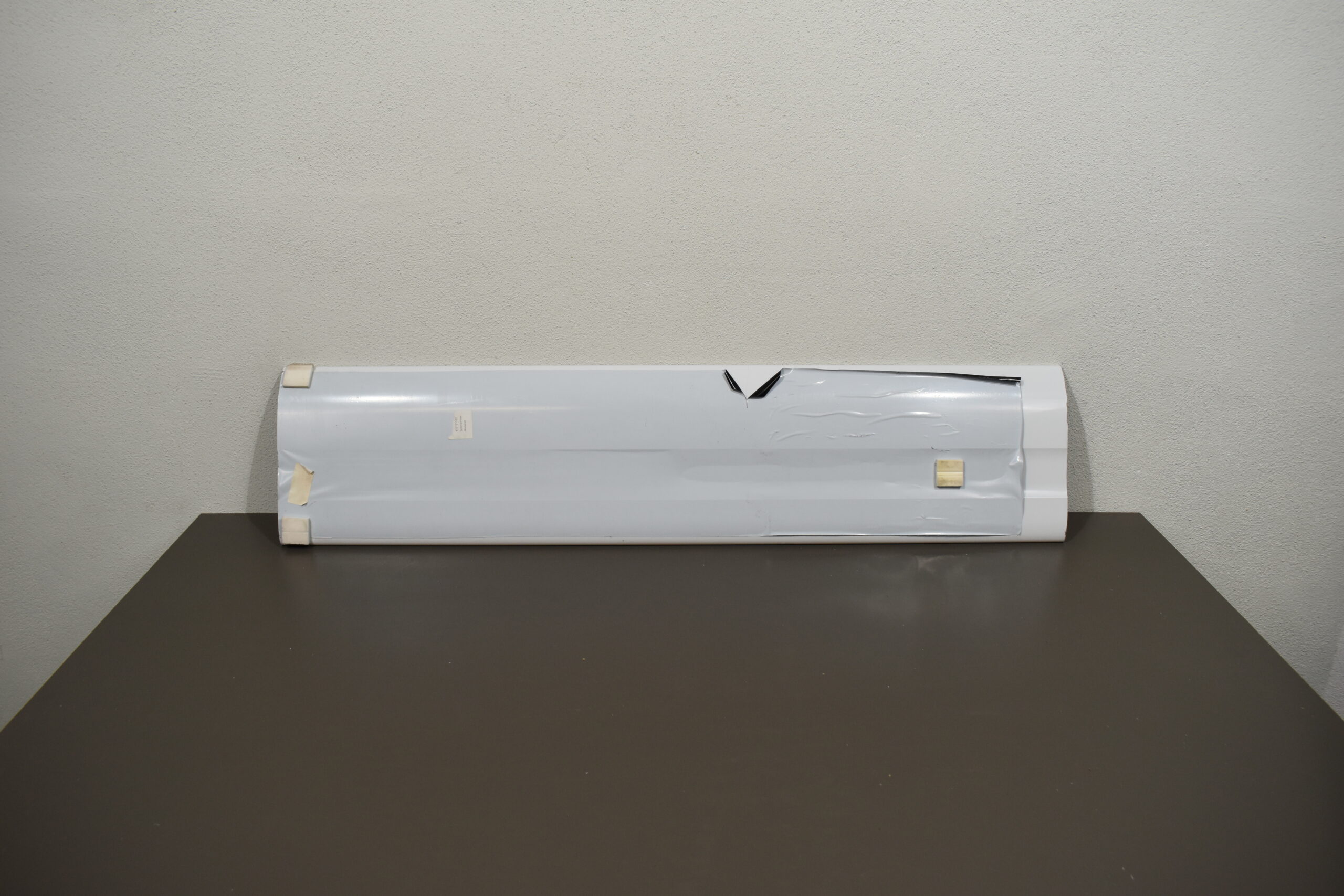 Seitenschürze Blech; 1165x265mm; weiß