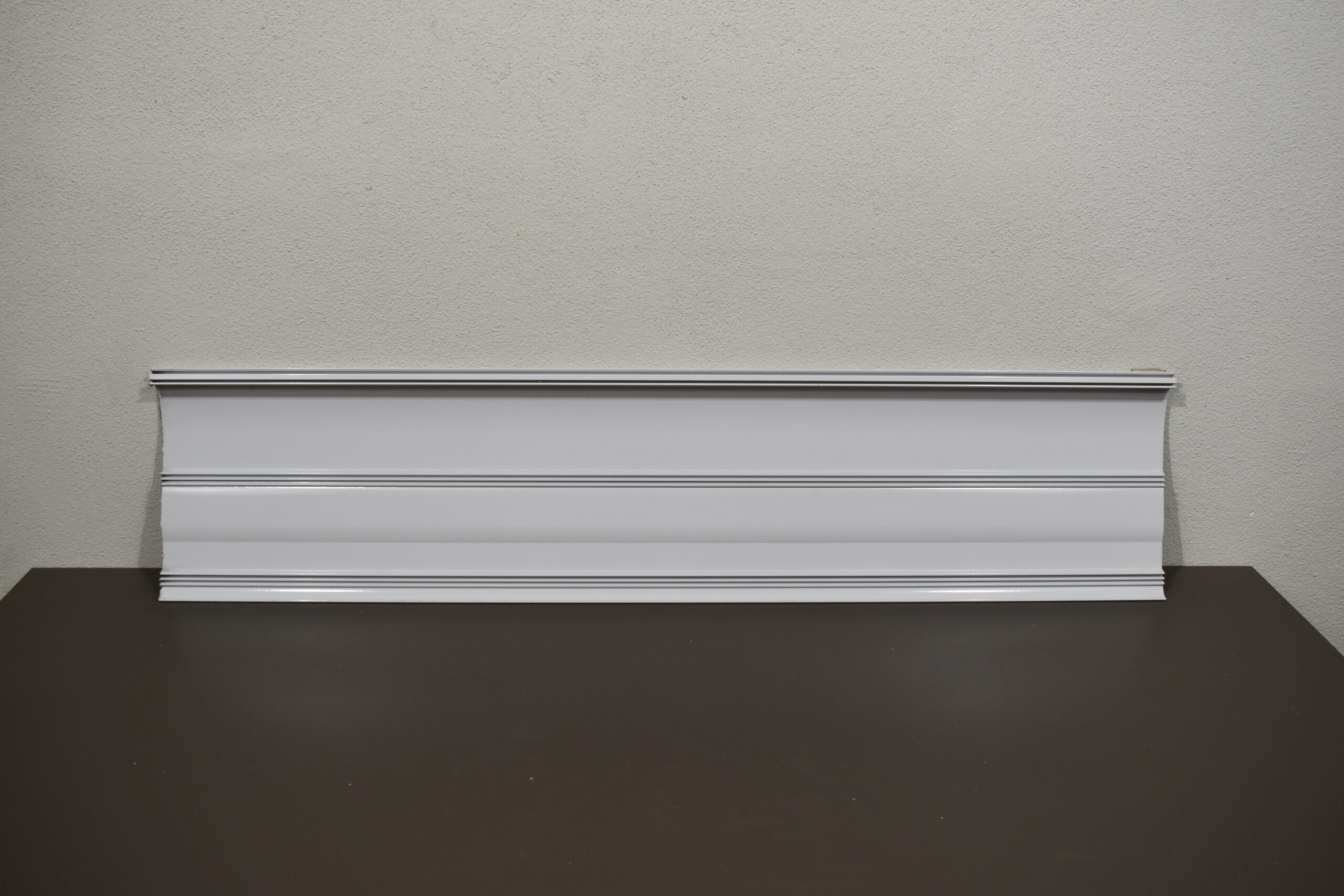 Seitenschürze Blech; 1165x265mm; weiß – Bild 4