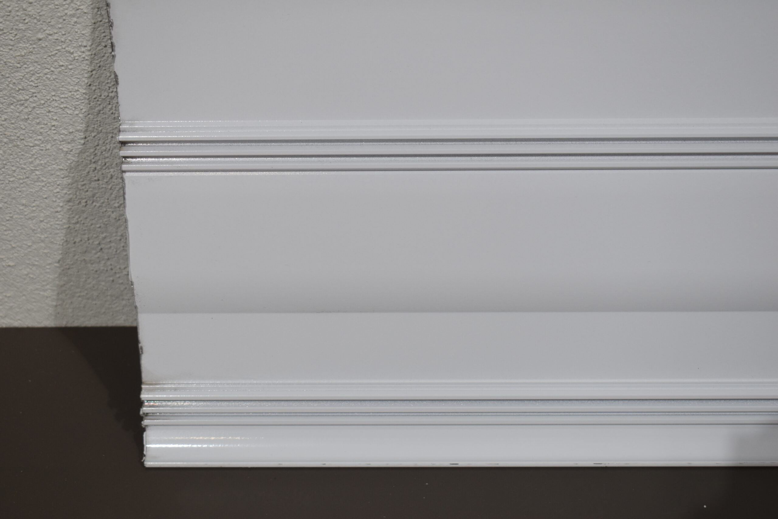 Seitenschürze Blech; 1165x265mm; weiß – Bild 6