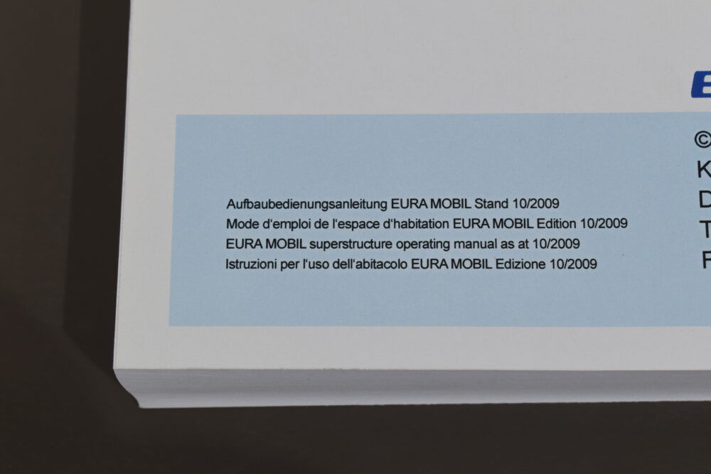 Eura Mobil Bedienungsanleitung / Handbuch Activa – Bild 5