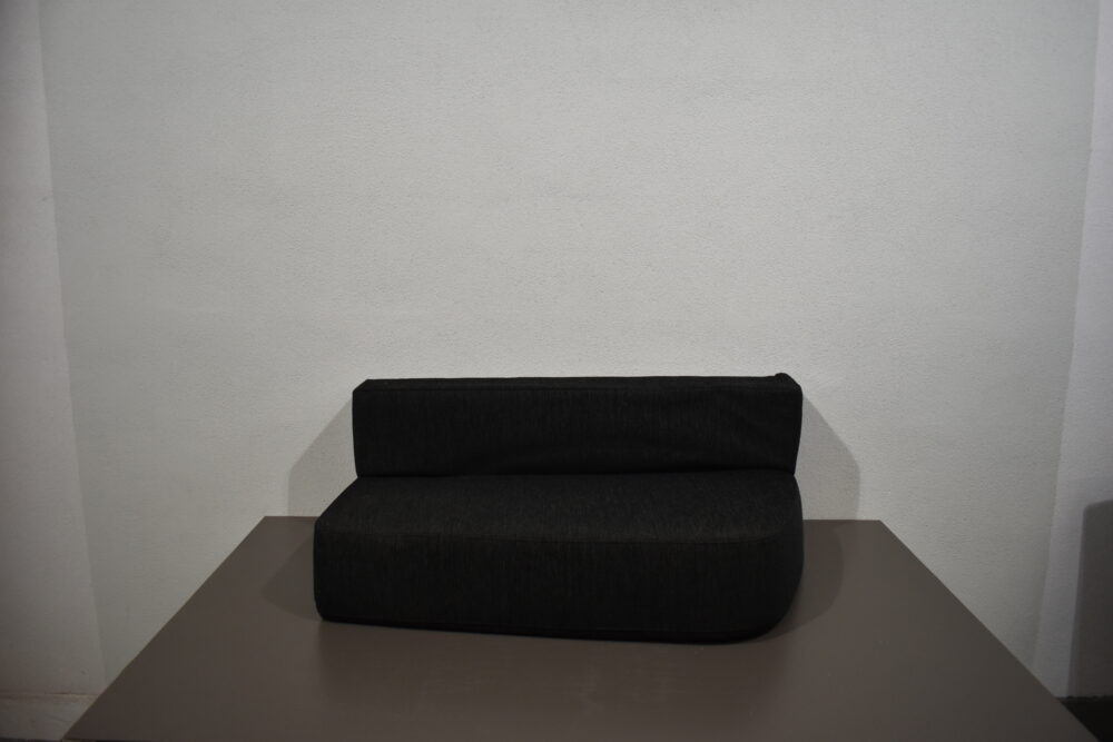 Niesmann und Bischoff Sitzpolster; anthrazit; 170x610x960mm