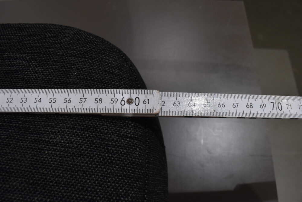 Niesmann und Bischoff Sitzpolster / Polster; anthrazit; 185x610x970mm – Bild 8