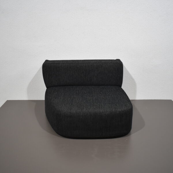 Niesmann und Bischoff Sitzpolster; anthrazit; 185x630x610mm