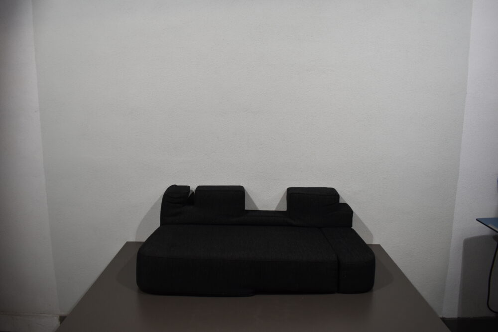 Niesmann und Bischoff Polster / Sitzpolster; anthrazit; 160x640x1030mm