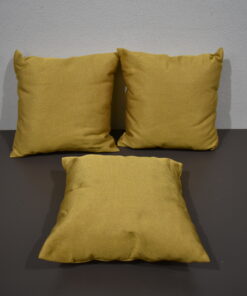 Alternative view of Kissen / Zierkissen-Set; Ocker/Gold; 380x380mm