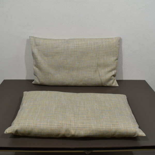 Kissen / Rückenkissen-Set für Wohnmobil; beige/grau; 500x850mm