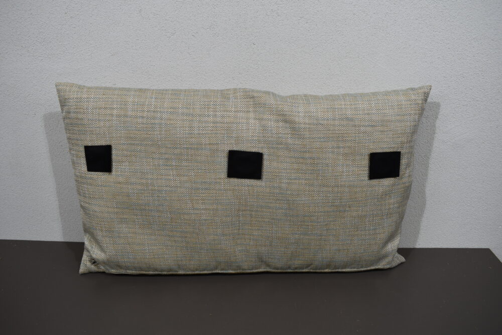 Kissen / Rückenkissen-Set für Wohnmobil; beige/grau; 500x850mm – Bild 4