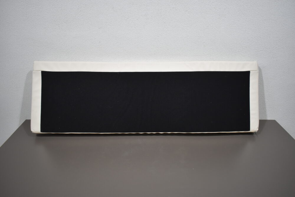 Rückenpolster für Wohnmobil; Lederoptik; cremeweiß; 370x60x1180mm – Bild 4