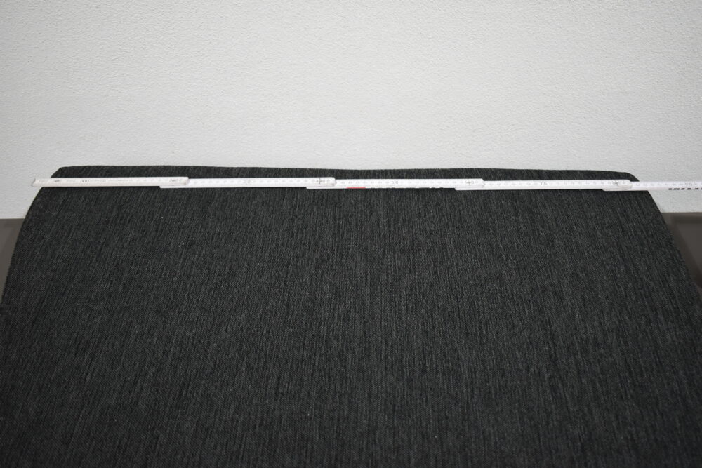 Niesmann und Bischoff Polster / Sitzpolster; schwarz; 180x635x870mm – Bild 7