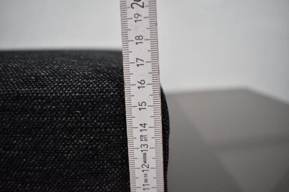 Niesmann und Bischoff Polster / Sitzpolster; schwarz; 160x600x740mm – Bild 5