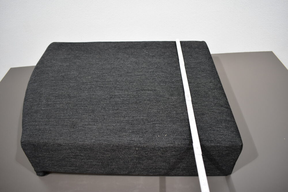 Niesmann und Bischoff Polster / Sitzpolster; schwarz; 160x600x740mm – Bild 6