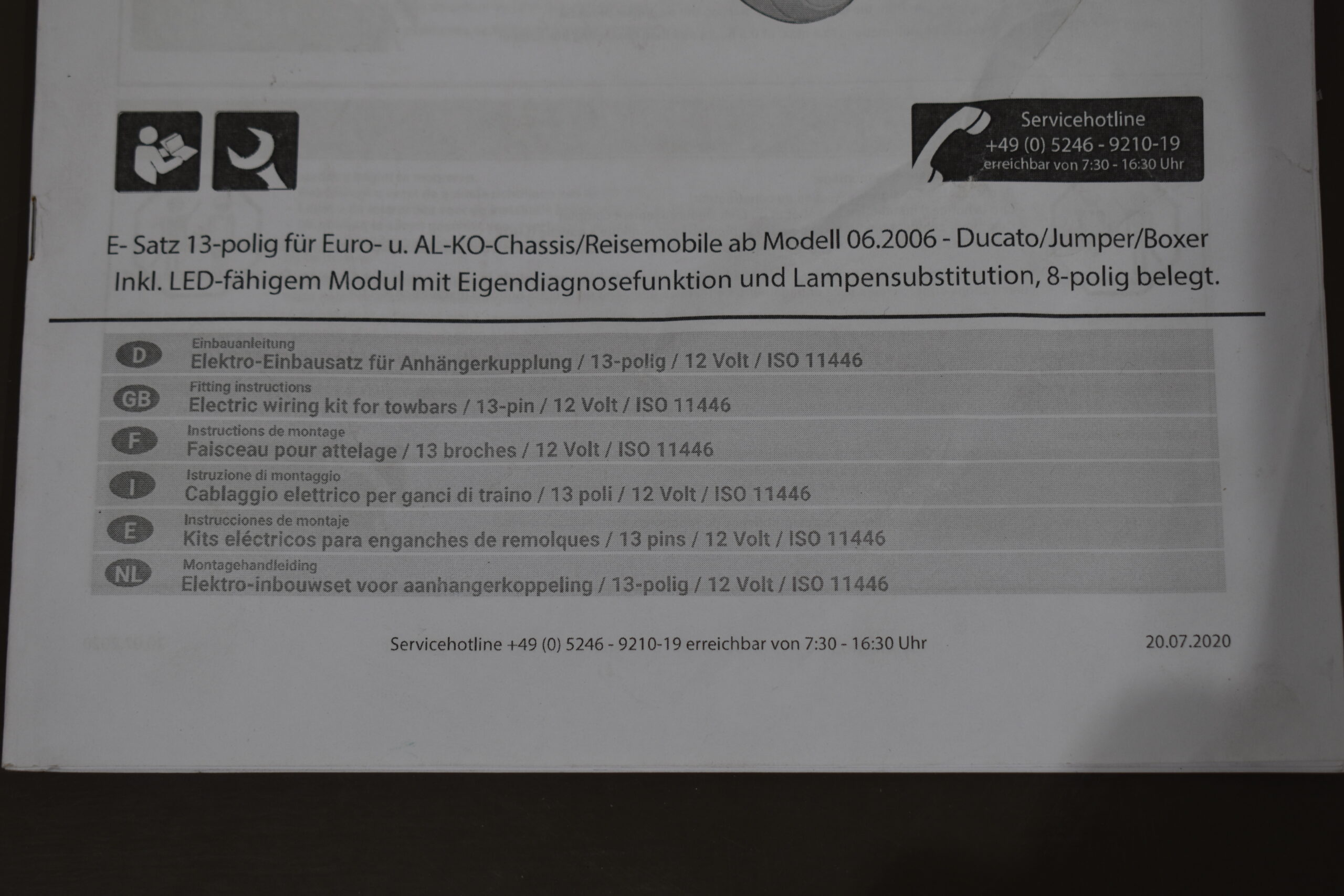 Elektro-Einbausatz für Anhängerkupplung – Bild 12