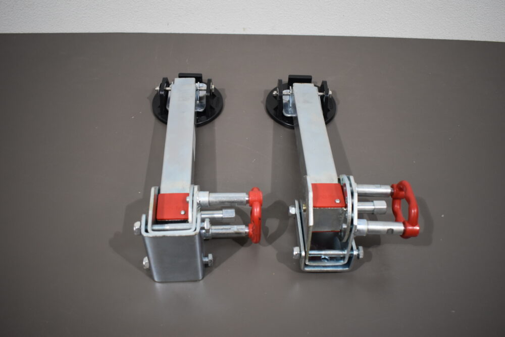 2x AL-KO Stützfuß-Set schwenkbar – Bild 2