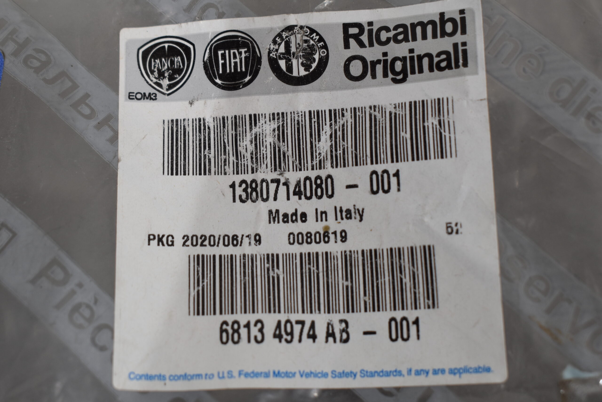 Original Fiat Ducato Schutzabdeckung 1380714080 – Bild 7