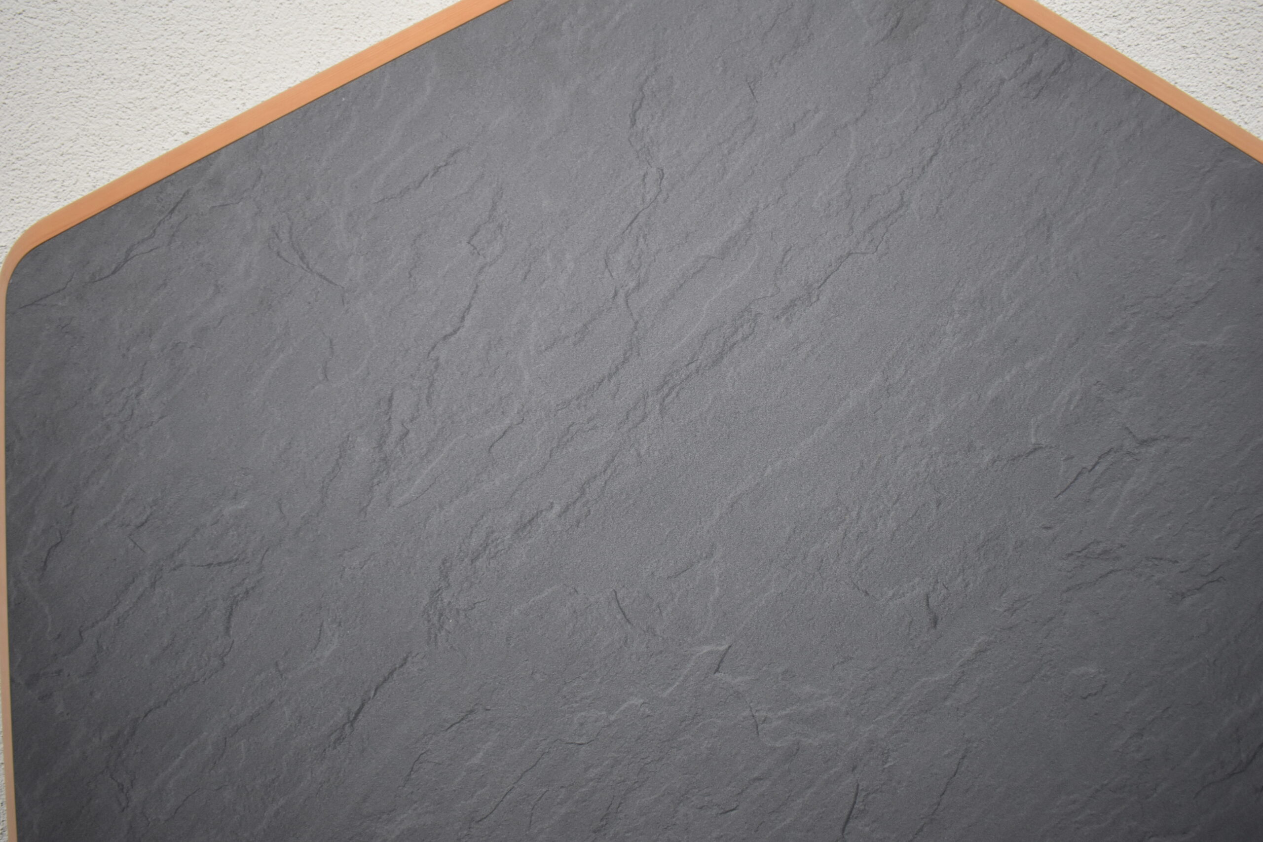 Tischplatte 29x920x769mm; Schiefer / braun – Bild 4