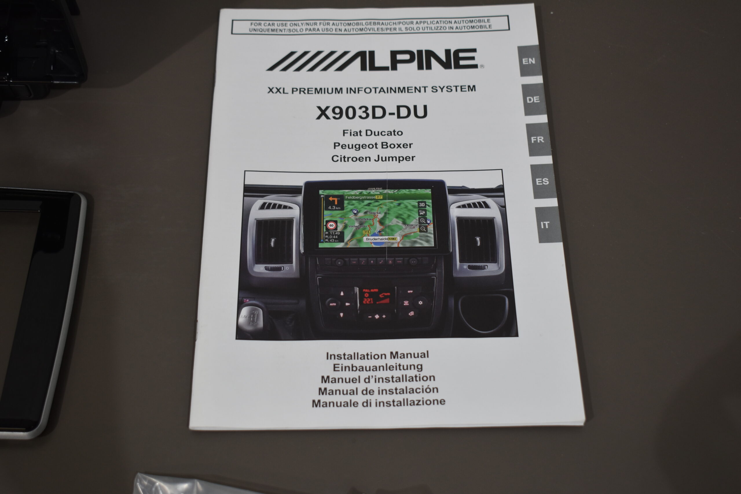 Alpine Navi X903D-DU Für Fiat Ducato; Peugeot Boxer; Citroen Jumper – Bild 12