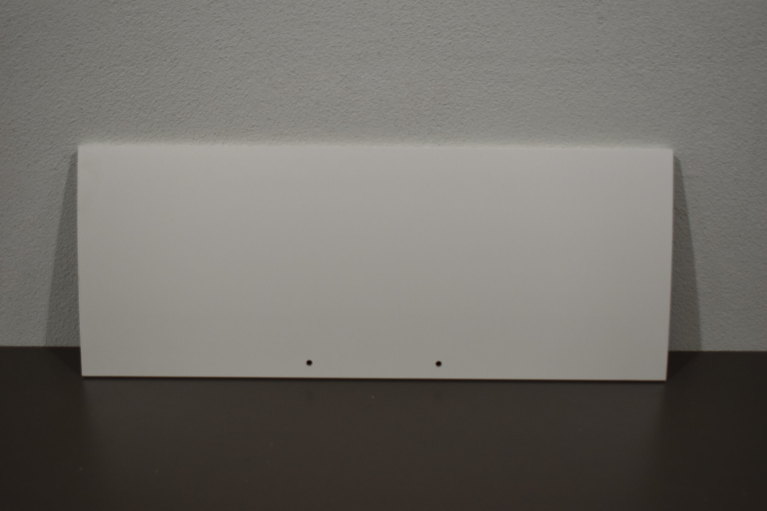 Möbelklappe gebogen; 727x285mm; weiß – Bild 2