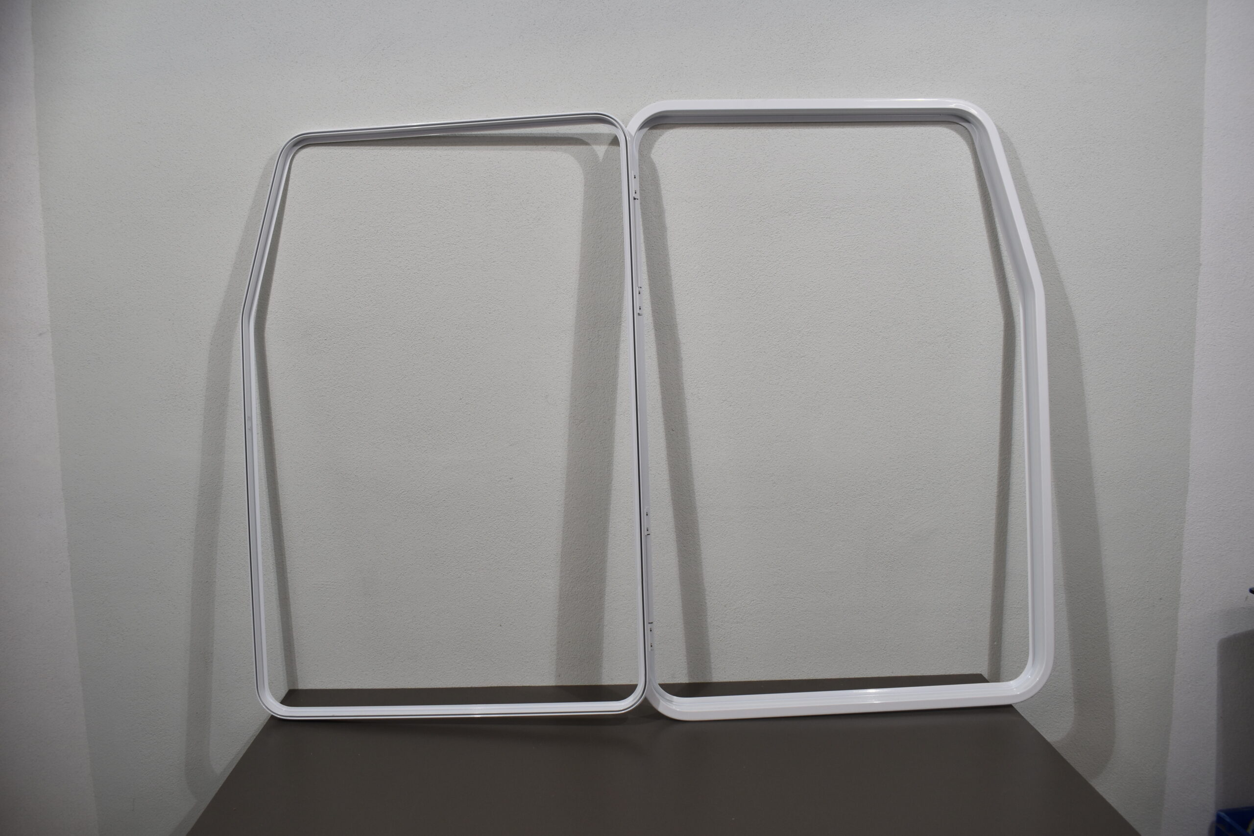 Klappenrahmen 1220x845mm; weiß – Bild 6