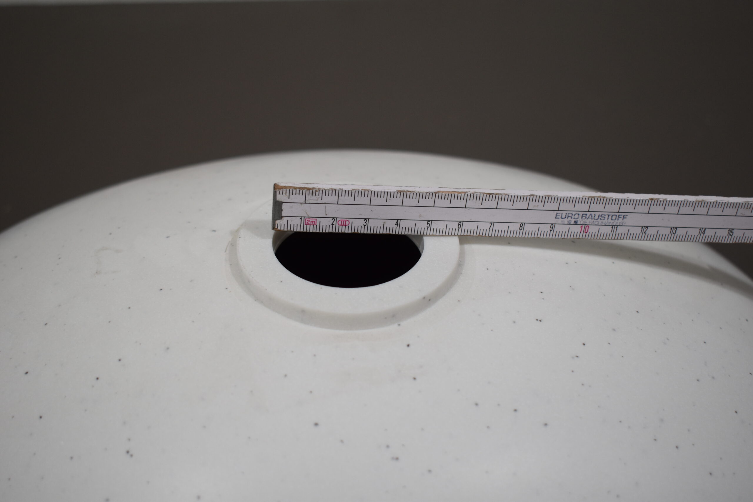 Waschbecken oval; 130x330x440mm – Bild 7