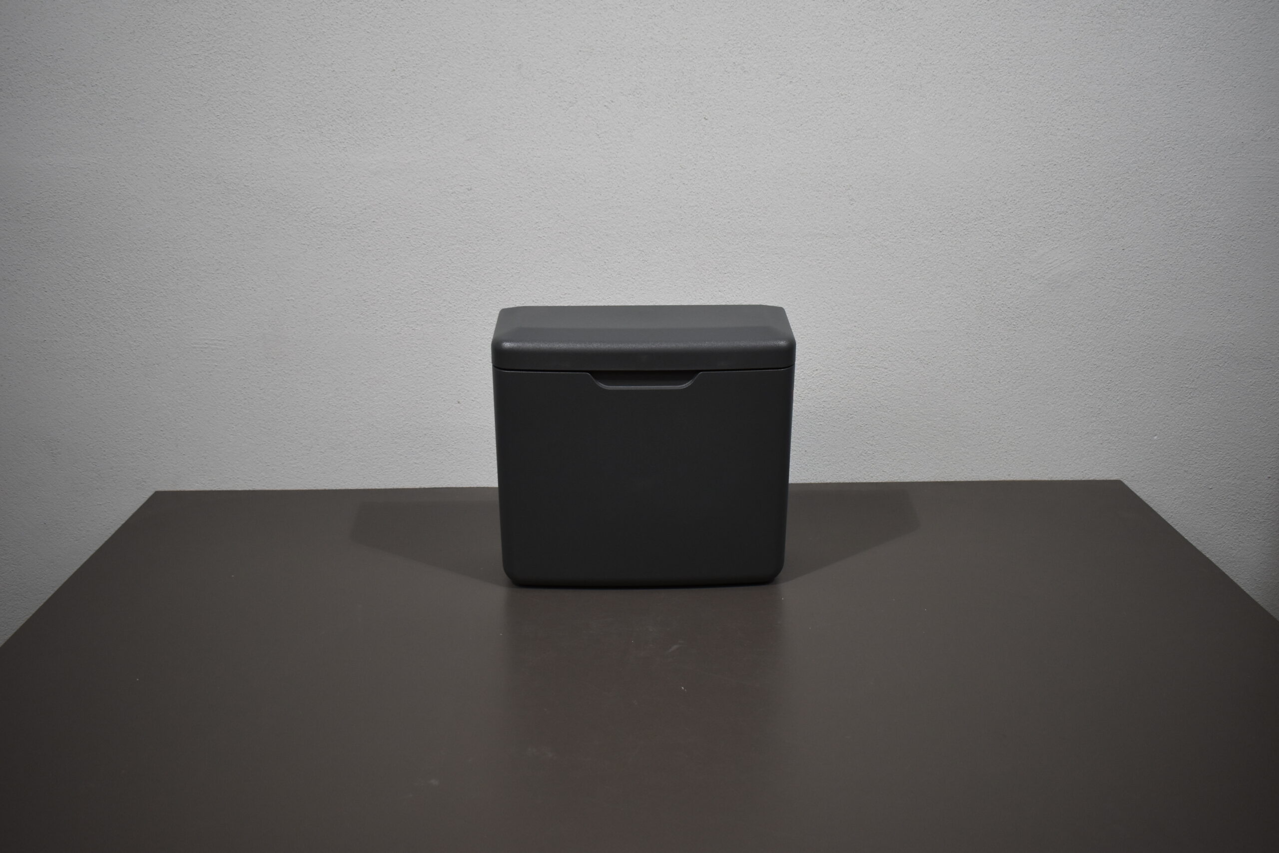 Zambelli Mülleimer für Aufbautür; grau