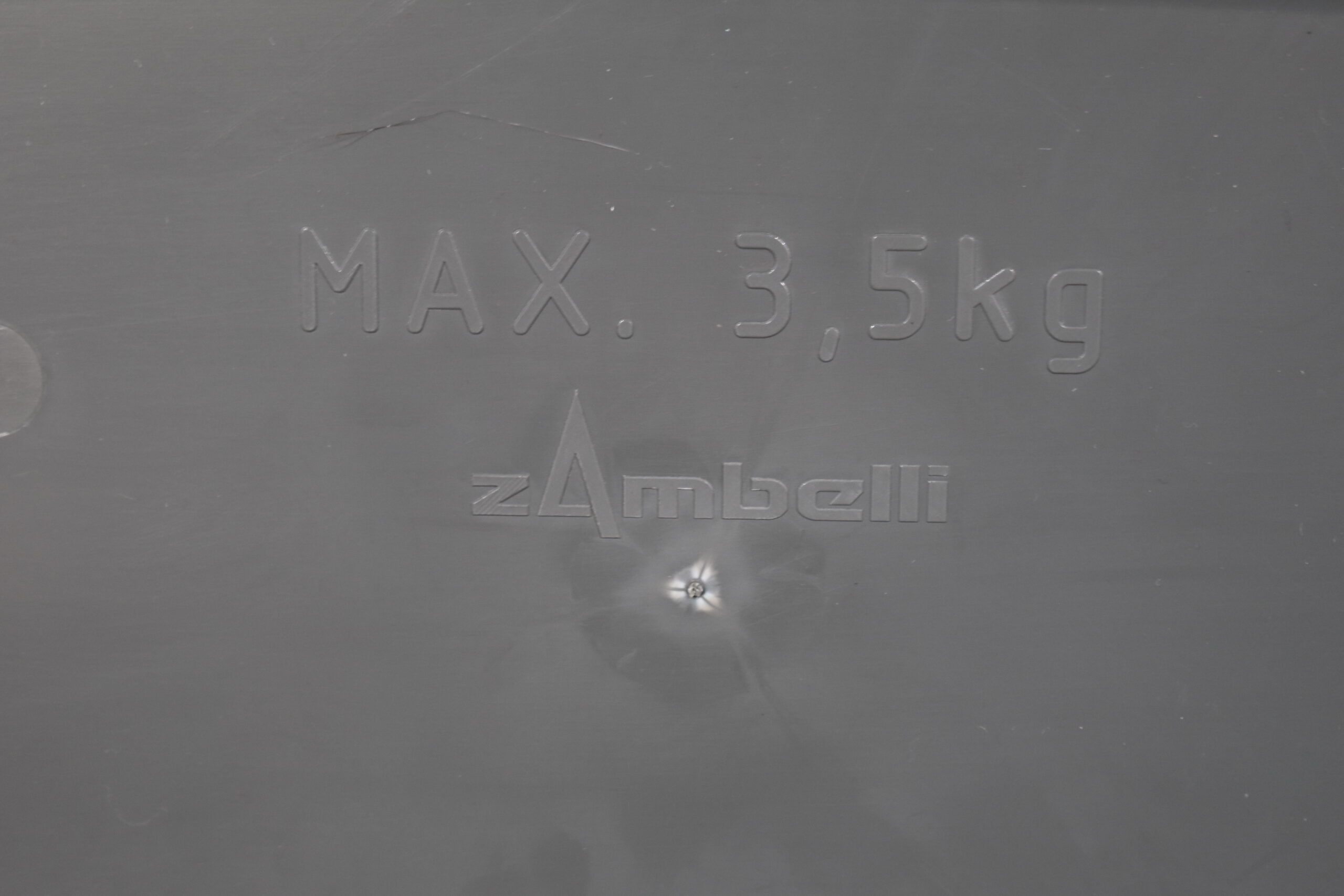 Zambelli Mülleimer für Aufbautür; grau – Bild 11