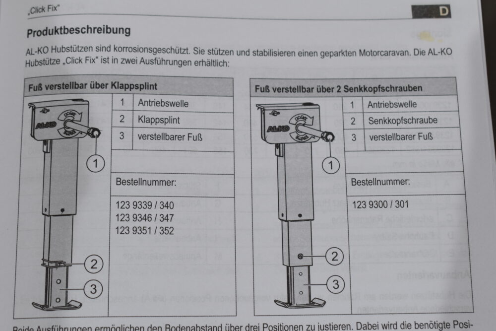 Alko Hubstütze Click Fix – Bild 4