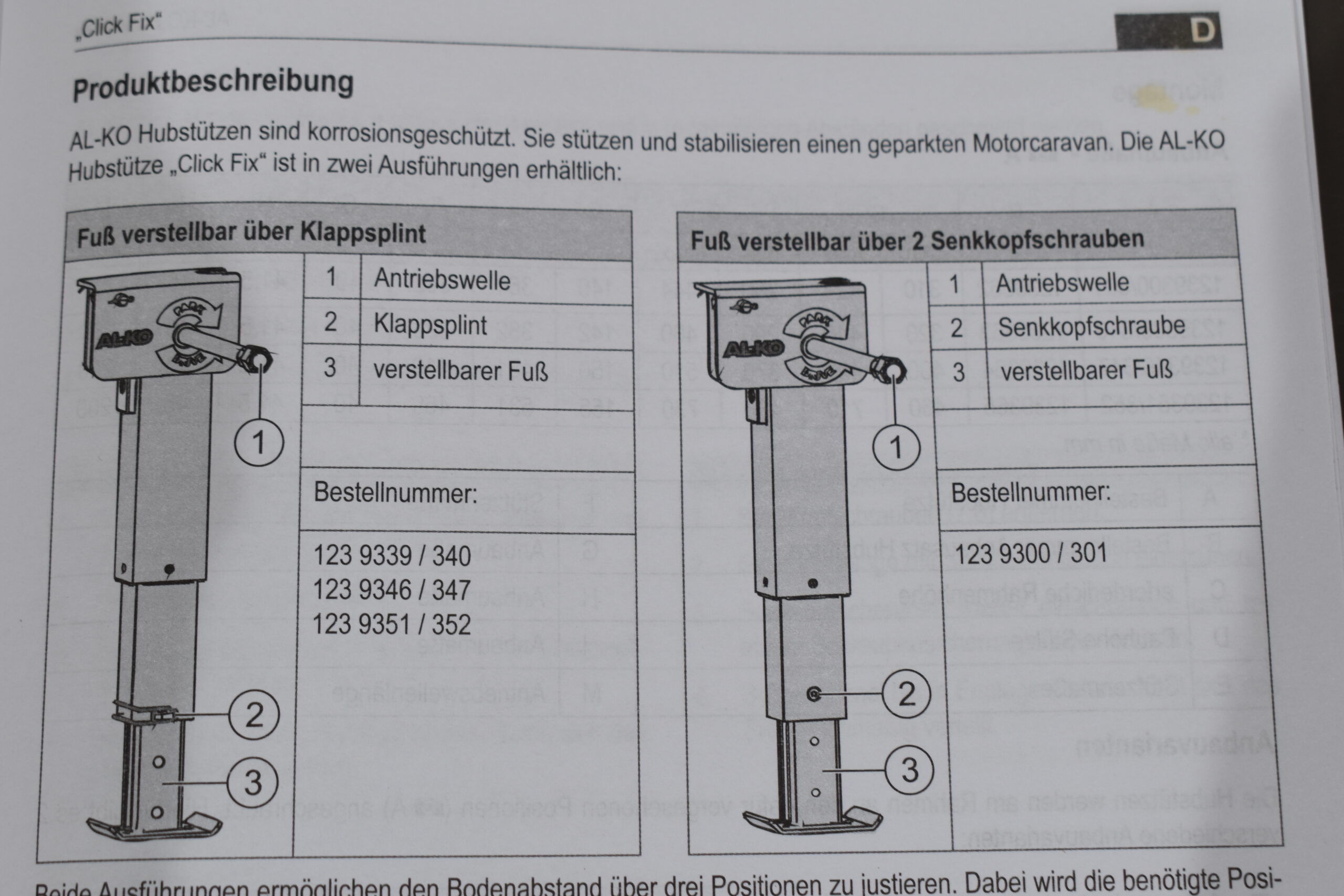 Alko Hubstütze Click Fix – Bild 4