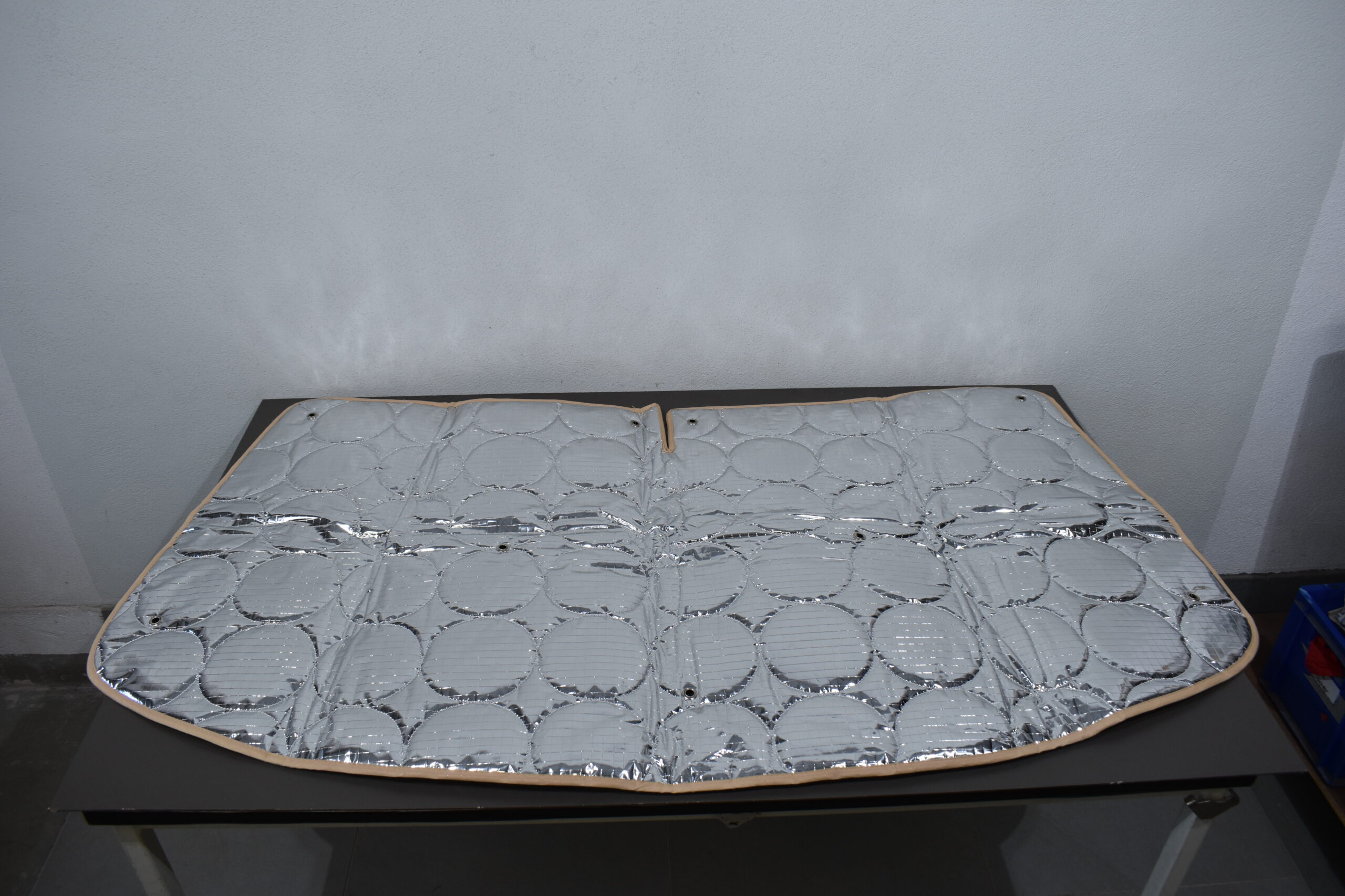 Thermomatte - Set für VW T4; creme – Bild 10