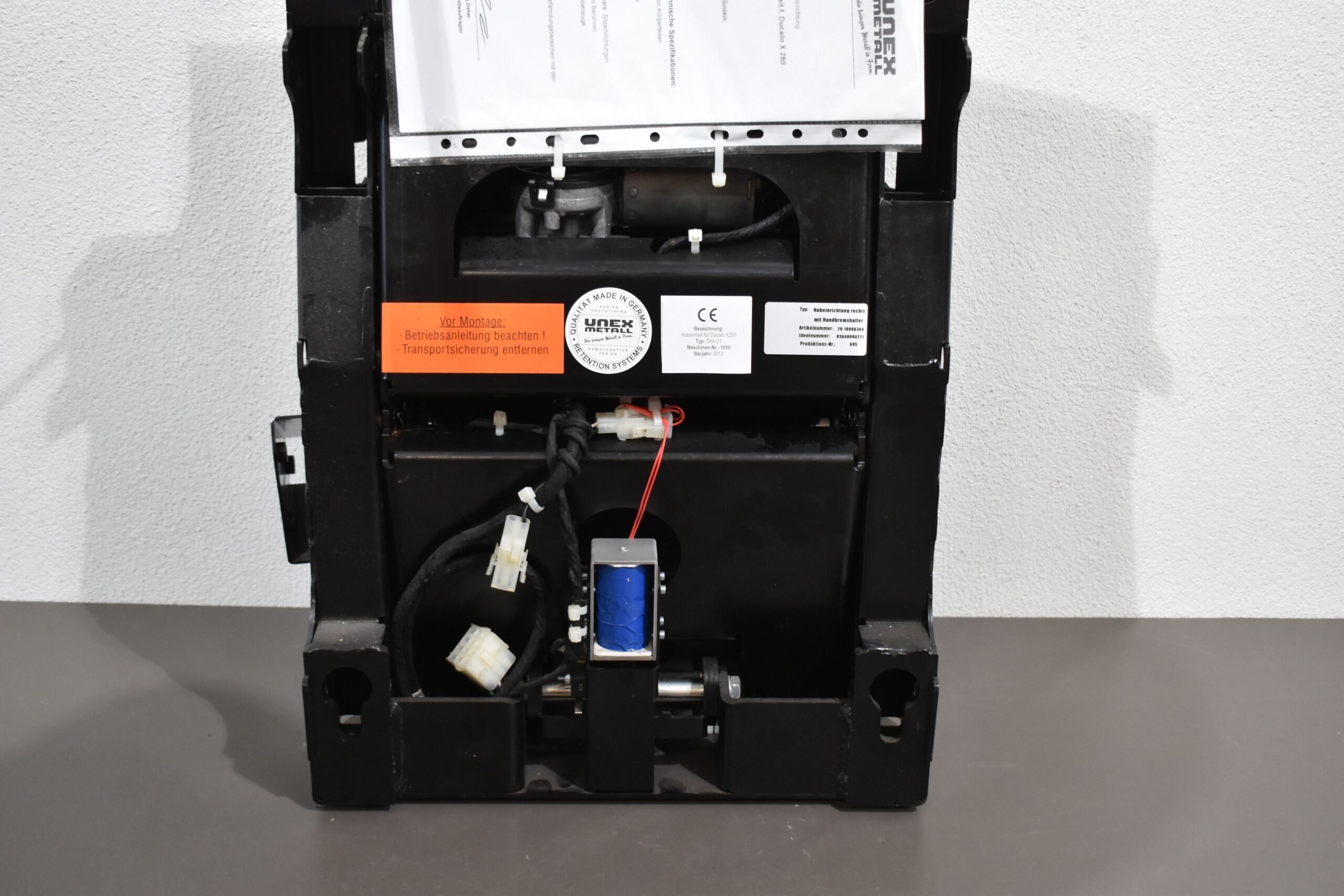 Hubeinrichtung für Ducato X250 Typ: SKA-01 – Bild 12