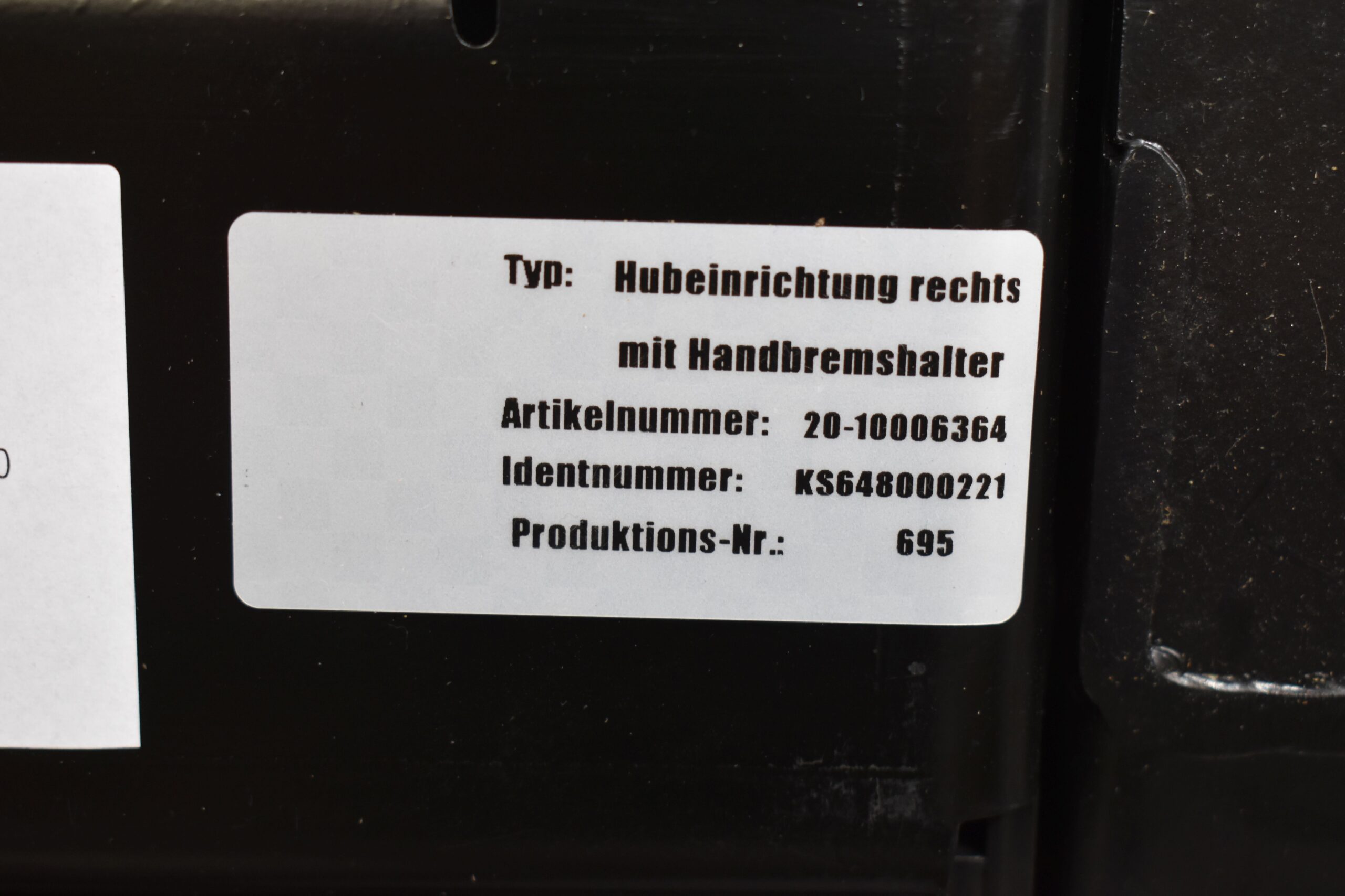 Hubeinrichtung für Ducato X250 Typ: SKA-01 – Bild 13