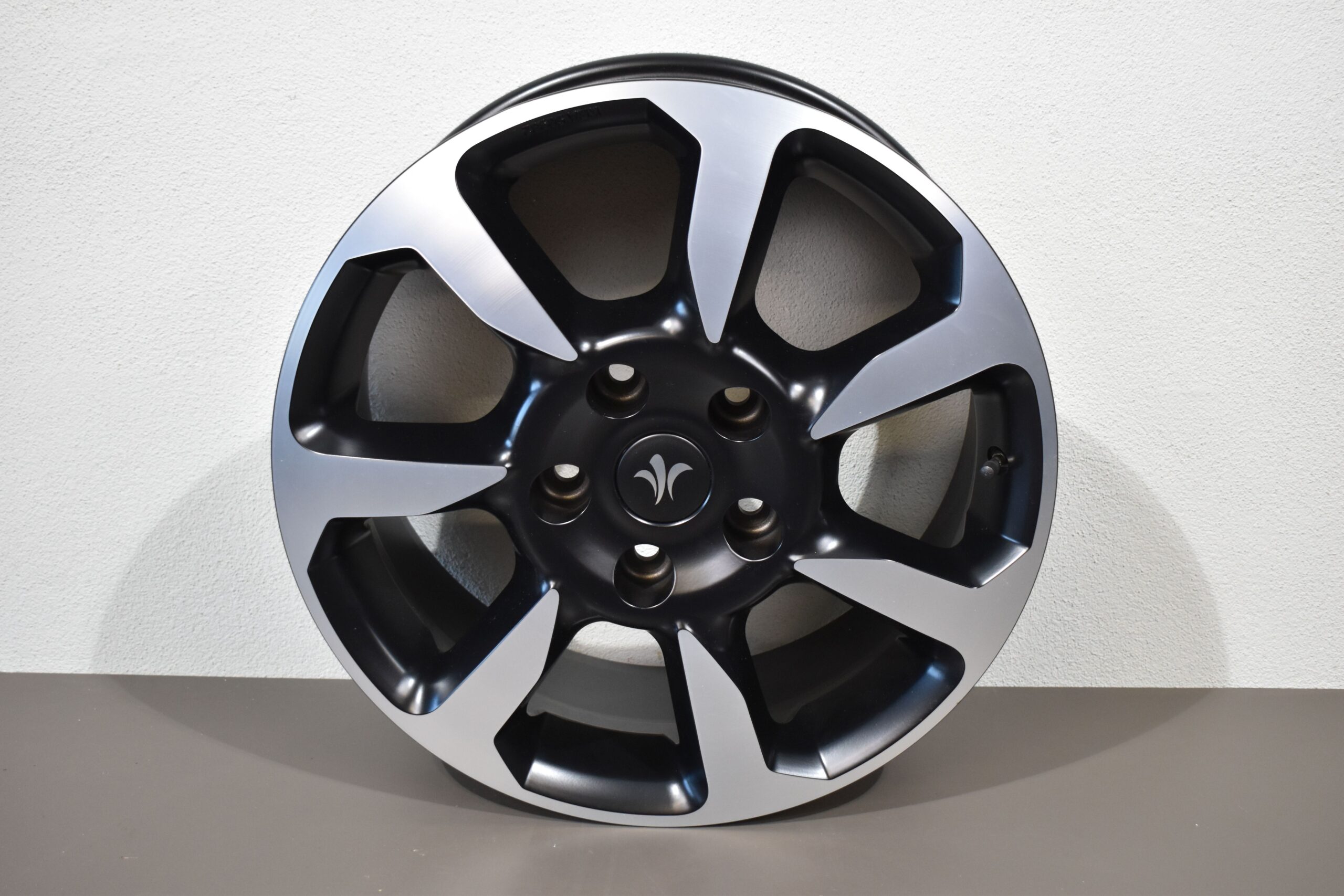 Goldschmitt Felge 18 Zoll; Niesmann und Bischoff Emblem Nabendeckel – Bild 2