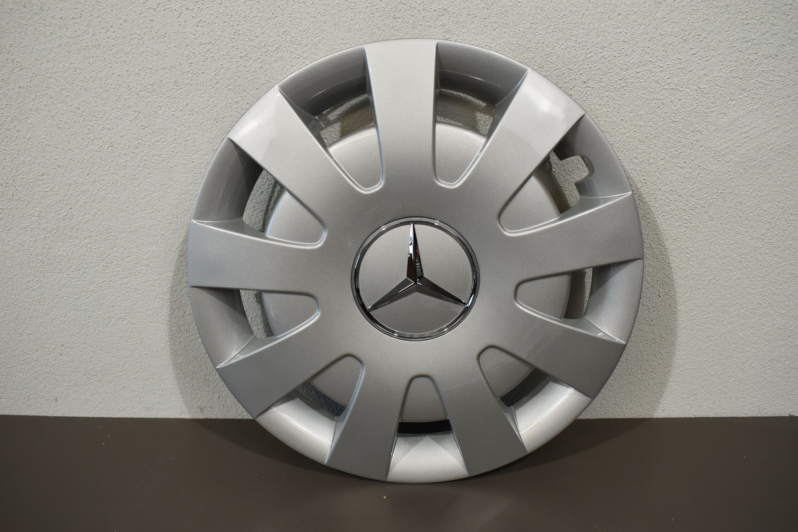 Original 4 Radkappen Radblenden 16 Zoll; grau; Mercedes – Bild 3