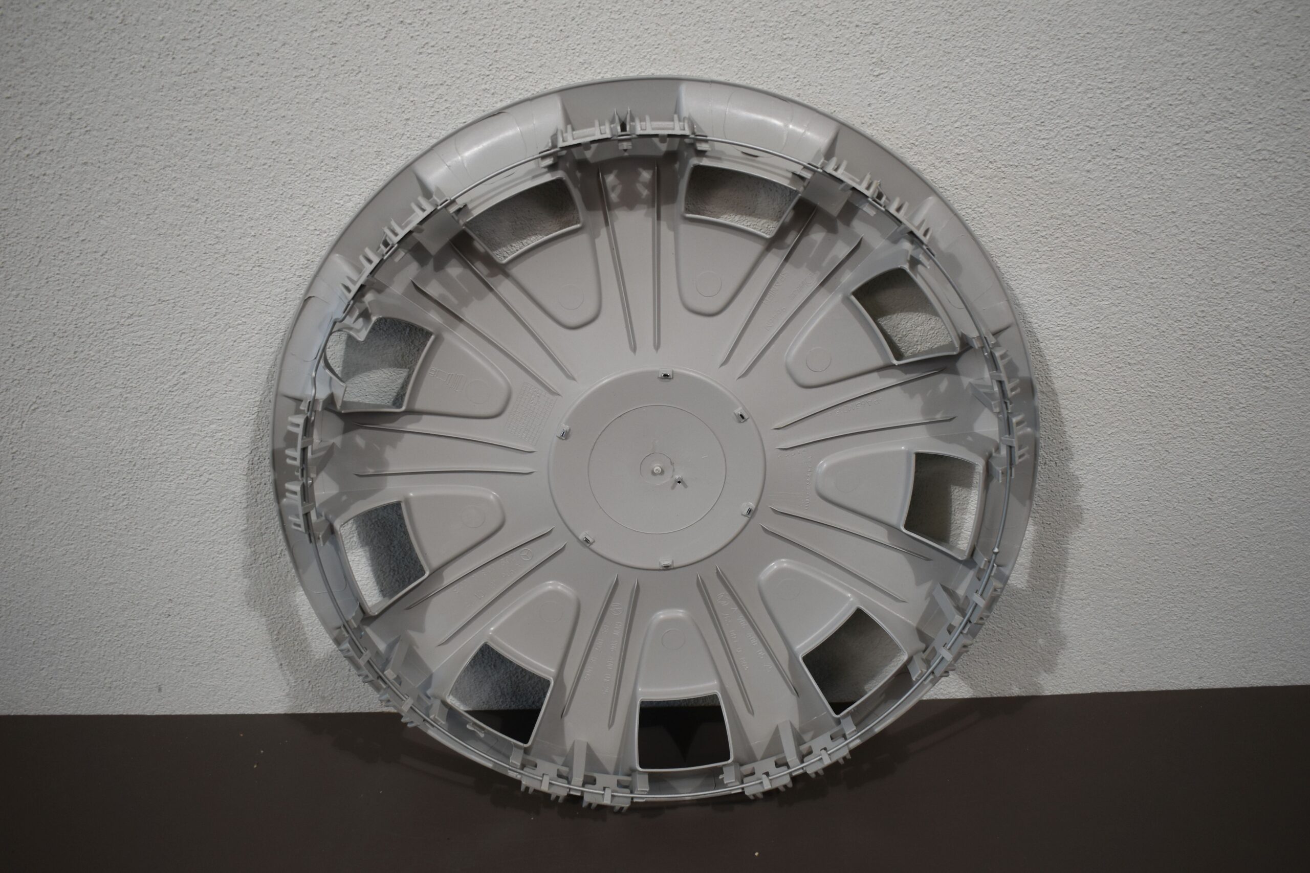 Original 4 Radkappen Radblenden 16 Zoll; grau; Mercedes – Bild 4