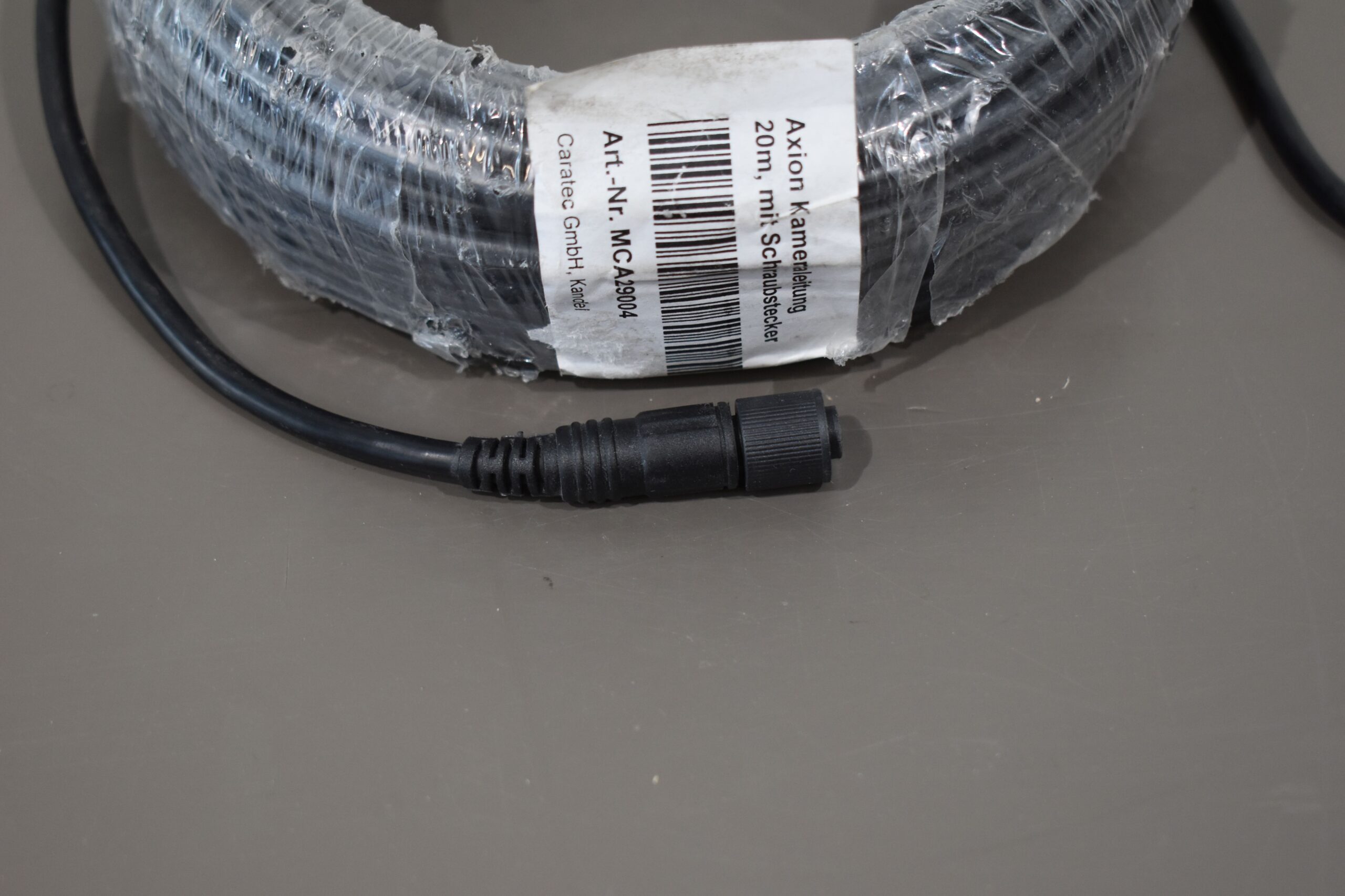 Axion Kameraleitung 20m; mit Schraubstecker – Bild 5