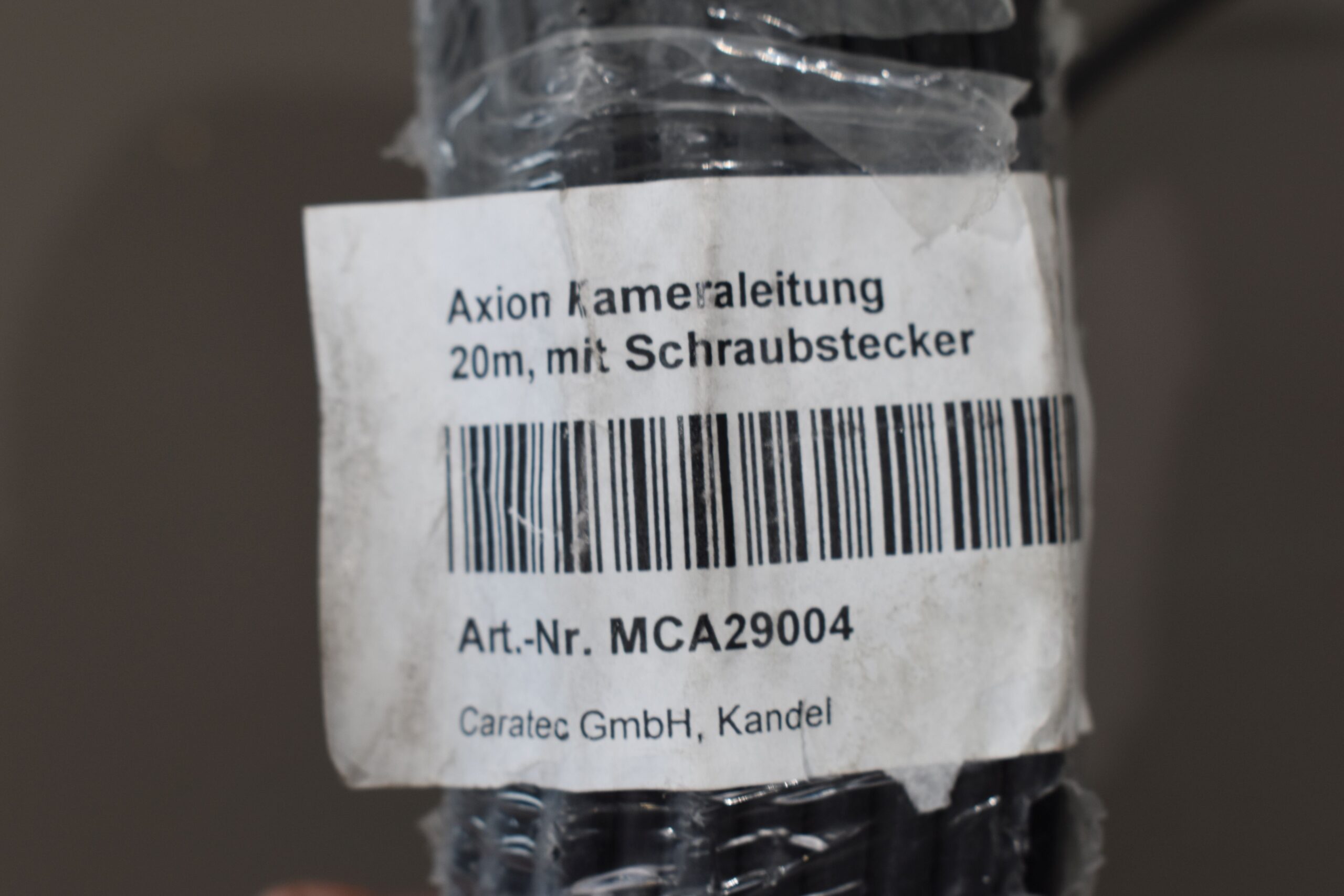 Axion Kameraleitung 20m; mit Schraubstecker – Bild 6